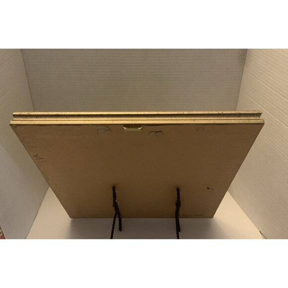 Framed Wall Art Print by Vail Oxley 12 3/4" x 15" COURTYARD SHADOWS 2X Matting - Picture 4 of 9